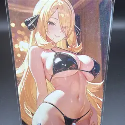 Cynthia Anime Waifu Card Doujin ACG Goddess Holo - Image 2