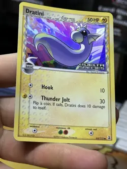Dratini 65/113 EX Delta Species 2005 Reverse Holo Pokemon Card TCG - Image 5