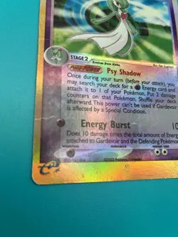 2003 Pokemon Ruby and Sapphire Gardevoir 07/109 Reverse Holo e- Card Rare Poor - Image 3