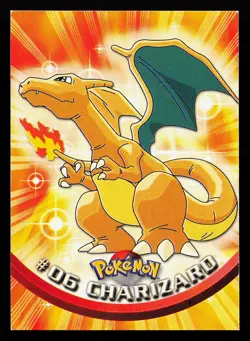 Charizard 6 Green Logo TOPPS TV Animation Edition Pokemon Card - Image 1