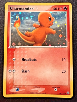 Charmander 58/112 EX FireRed & LeafGreen Pokemon Card Reverse Holo Foil Rare LP - Image 1