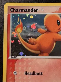 Charmander 58/112 EX FireRed & LeafGreen Pokemon Card Reverse Holo Foil Rare LP - Image 3