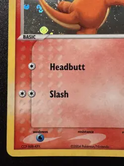 Charmander 58/112 EX FireRed & LeafGreen Pokemon Card Reverse Holo Foil Rare LP - Image 5