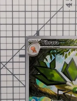 Pokemon TCG Vibrava Illustration Rare Card 206/191 Surging Sparks nm - Image 2