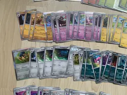 172x Destined Rivals Pokemon TCG Card Bundle Joblot Bulk Scarlet & Violet - Image 4