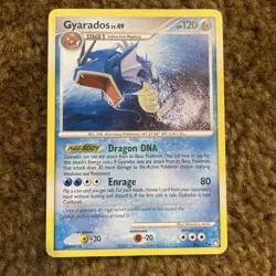 Pokemon TCG Gyarados 26/123 2007 Mysterious Treasures Rare Card - Image 1
