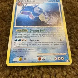 Pokemon TCG Gyarados 26/123 2007 Mysterious Treasures Rare Card - Image 3