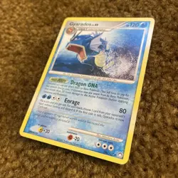 Pokemon TCG Gyarados 26/123 2007 Mysterious Treasures Rare Card - Image 5