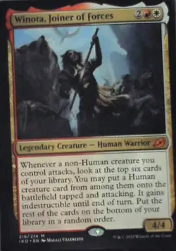Winota, Joiner of Forces - Ikoria: Lair of Behemoths: #216, MTG Lp C288 - Image 1