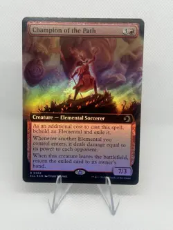 Champion of the Path (0362) Lorwyn Eclipsed Borderless Foil - Image 1