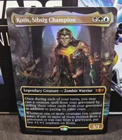 magic the gathering - FOIL! - Kotis, Sibsig Champion - Legendary Creature - Image 1
