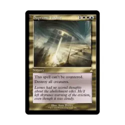 WOTC Ravnica Remastered Supreme Verdict (Retro Frame) (R) (Foil) NM - Image 1