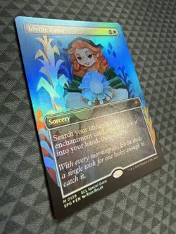 MTG Idyllic Tutor #0129 Foil Borderless Mythic ECL Special Guests (SPG) - Image 3