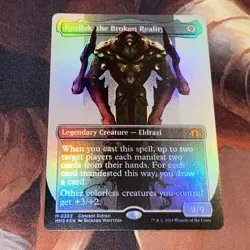 Kozilek, The Broken Reality X1 Mtg Modern Horizons 3 Nm Foil Borderless - Image 1