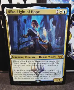 magic the gathering - FOIL! - Niko, Light of Hope - Legendary Creature - Human - Image 1