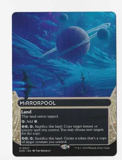 MTG, EOE, Mythic, Land, Mirrorpool - Image 1