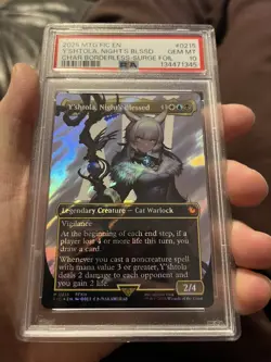 Y'shtola, Night's Blessed (Surge Foil) Commander: Final Fantasy PSA 10 🔥 - Image 1