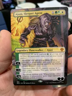 Ajani, Sleeper Agent - DMU - 376 - Borderless - NM - MTG - Image 1