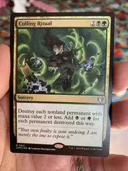 Culling Ritual - Commander Masters (CMM) - (Near Mint NM) - Image 1