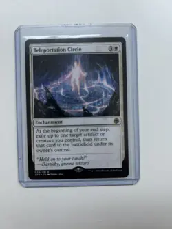 MTG - Teleportation Circle - Enchantment - AFR #39 - Rare - NM - Image 1