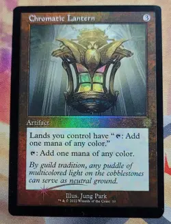 Chromatic Lantern (Foil) MTG The Brothers' War Retro Artifacts (BRR) (NM) - Image 1