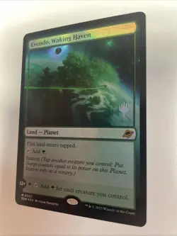 Evendo, Waking Haven Edge of Eternities Foil Promo Pack NM Free Shipping - Image 2