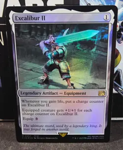 magic the gathering - FOIL! - Excalibur II - Legendary Artifact - Equipment - Image 1