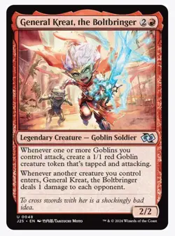 General Kreat, the Boltbringer (Anime) Foundations Jumpstart Regular - Image 1