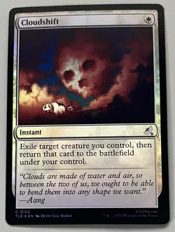 MTG Avatar: TLE Cloudshift Instant COMMON FOIL #0152 - Image 1