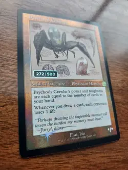 Psychosis Crawler Serial Numbered Schematic Foil 272/500 Brother's War - Image 3