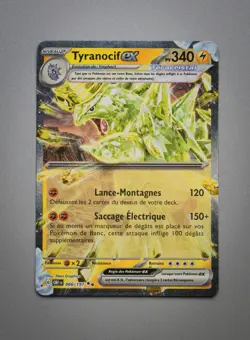 Carte Pokemon Tyranocif EX 066/197 OBF EV3 Flamme Obsidienne FR NEUVE - Image 1