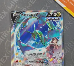 Pokemon Rayquaza V 194/203 Spada & Scudo Evoluzioni Eteree Italiano Full Art - Image 3