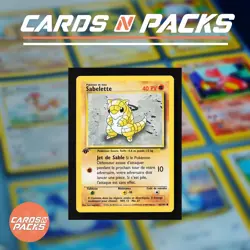 Carte Pokemon Sabelette 62/102 Set de Base Edition 1 NM-Mint 🇫🇷 - Image 1