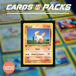 Carte Pokemon Ponyta 60/102 Set de Base Edition 1 NM-Mint 🇫🇷 - Image 1