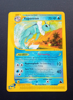 Vaporeon NON HOLO -33/144 Skyridge ENG - Pokemon - Image 1