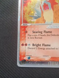 Pokemon RARE card Entei EX 91/95 GOOD Vintage 2004 - Image 3