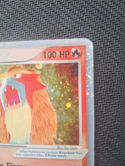 Pokemon RARE card Entei EX 91/95 GOOD Vintage 2004 - Image 5