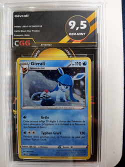 Carte Pokemon FR Givrali (SWSH 192) SWSH Black Star Promos CGG 9,5 27560062 - Image 1
