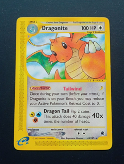 Carta Pokemon Dragonite NON HOLO - 43/165 Expedition Base Set - ENG - Image 1
