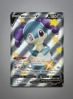 Carte Pokemon Wimessir V SV114/SV122 EB4.5 Destinees Radieuses Epee Et Bouclier - Image 1