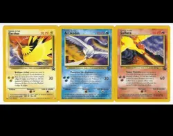 Carte Pokemon Sulfura Artikodin Electhor Promo BlackStar 21 22 23 Wizards NEUF - Image 2