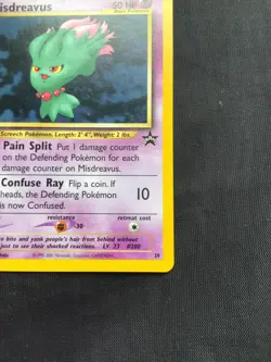 Pokemon Cards: Wizards Black Star Promo: Misdreavus 39 - Image 4