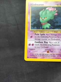 Pokemon Cards: Wizards Black Star Promo: Misdreavus 39 - Image 5