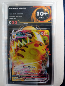 Carte Pokemon FR Pikachu VMAX (SWSH 286) SWSH Black Star Promos CGG 10+ 27560059 - Image 1