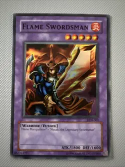 Flame Swordsman - LOB-003 - Super Rare - Unlimited Edition - NP - Image 1