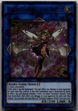 Trickstar Foxglove Witch Ultra Rare Duel Power DUPO-EN021 LP - Image 1