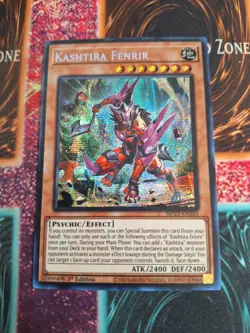 Yu-Gi-Oh! Kashtira Fenrir MP23-EN163 Prismatic Secret Rare 1st Edition Near Mint - Image 1