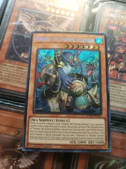 Yugioh! Poseidra, the Storming Atlantean - SUDA-EN016 - Secret Rare - 1st Editio - Image 1