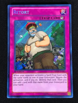 Yugioh Retort ABYR-EN080 1st Secret (NM) - Image 1