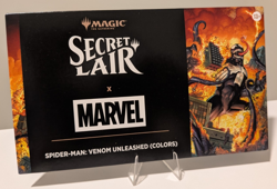 MTG Secret Lair x Marvel Spider-Man Venom Unleashed (Colors) Non-Foil Sealed - Image 1
